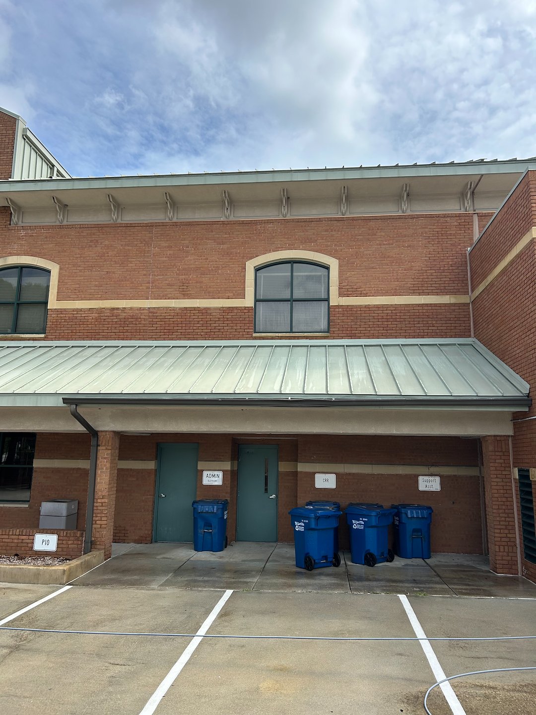 Commercial Pressure Washing For A Local Fire Station